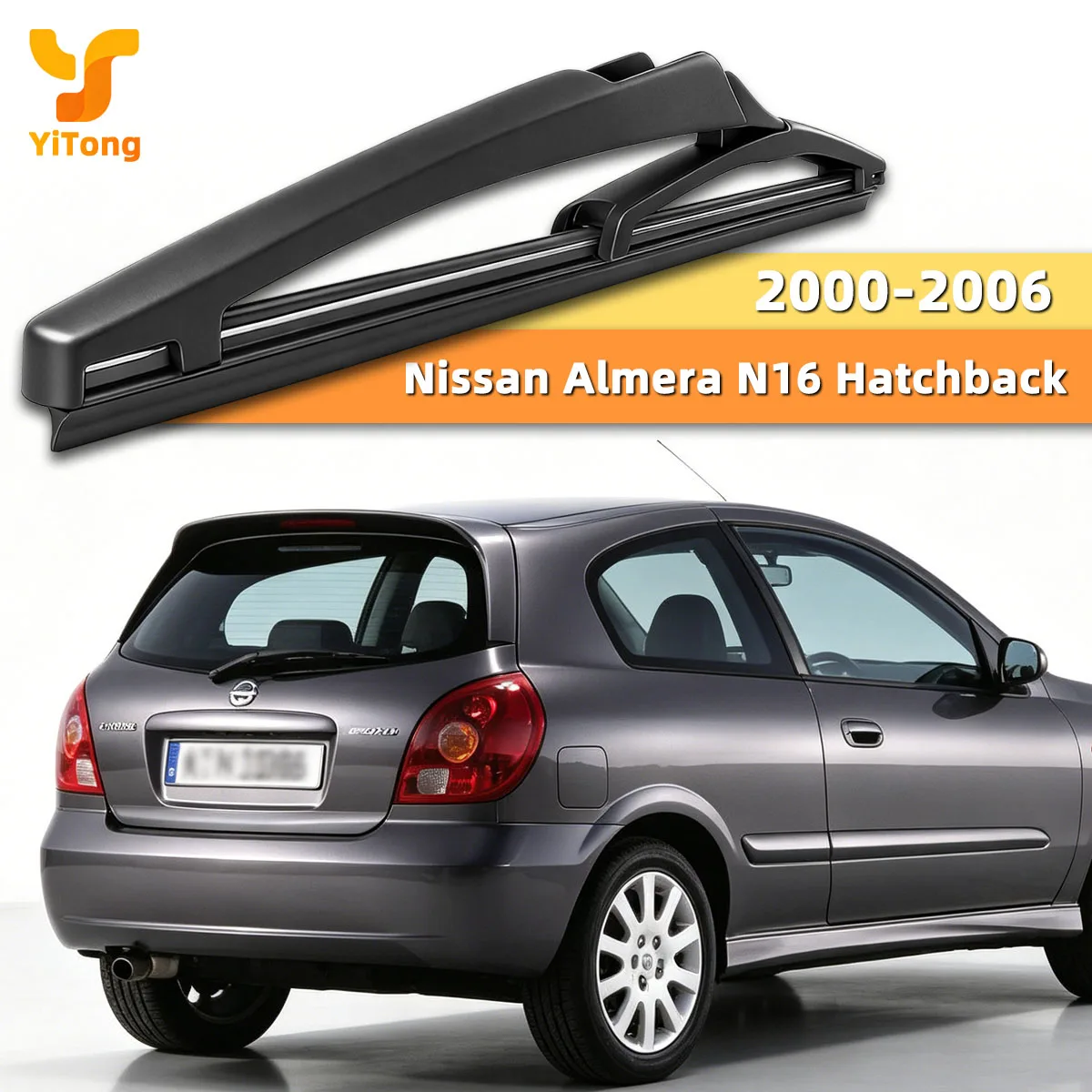 Yitong Rear Wiper Blade Fit Almera N16 Hatchback 2000-2006 Back Window Wiper Replacement Oem Style Durable Auto Parts Accessory
Yitong Rear Wiper Blade Fit Almera N16 Hatchback 2000-2006 Back Window Wiper Replacement Oem Style Durable Auto Parts Accessory