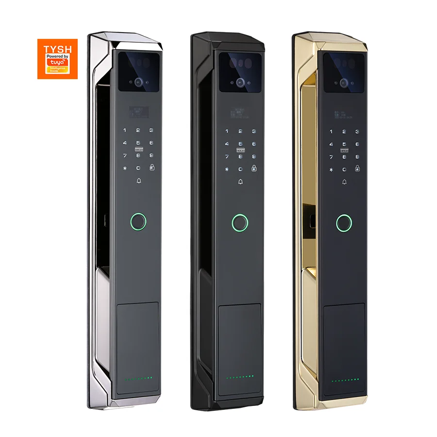 STLF 3d Face Recognition Digital Smart Biometric Fingerprint Door Lock Aluminum Wood Door App Wifi Fingerprint Lock for Home
STLF 3d Face Recognition Digital Smart Biometric Fingerprint Door Lock Aluminum Wood Door App Wifi Fingerprint Lock for Home
