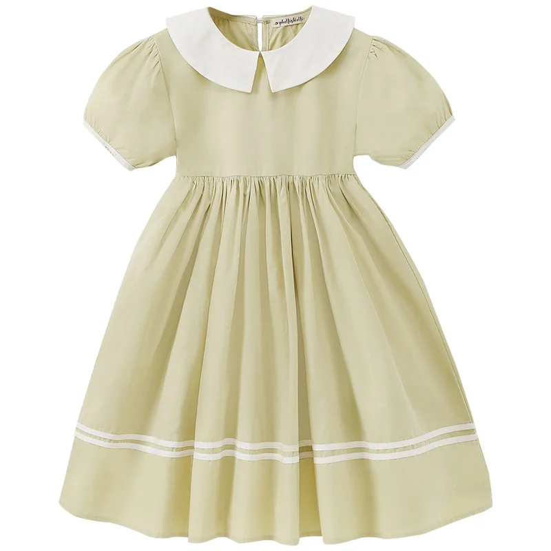 Sweet princess dress for girls with a ruffle collar for the summer of 2026: pure cotton dress for girls
Sweet princess dress for girls with a ruffle collar for the summer of 2026: pure cotton dress for girls