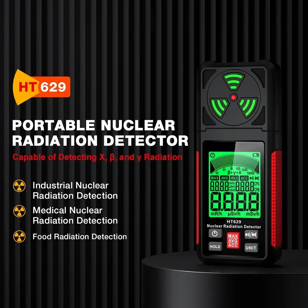 HT629 LCD Electromagnetic Radiation Tester Portable Handheld Radiation RF Tester Portable Digital EMF Meter
HT629 LCD Electromagnetic Radiation Tester Portable Handheld Radiation RF Tester Portable Digital EMF Meter