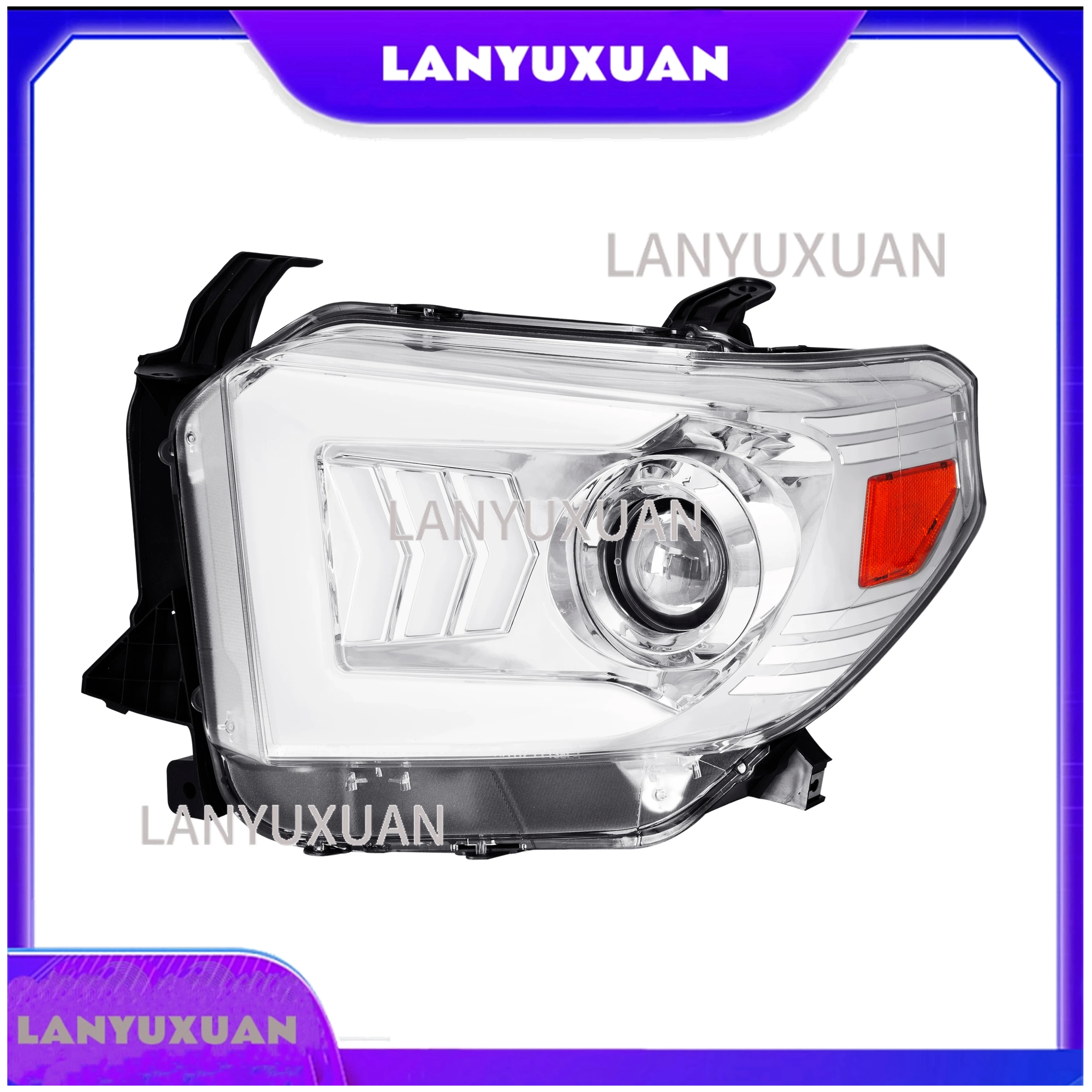 i Hot-selling for 2014-2021 Tundra LED C-Bar Projector Headlights w/Sequential Arrow Turn Signals(Chrome Housing/Clear
i Hot-selling for 2014-2021 Tundra LED C-Bar Projector Headlights w/Sequential Arrow Turn Signals(Chrome Housing/Clear