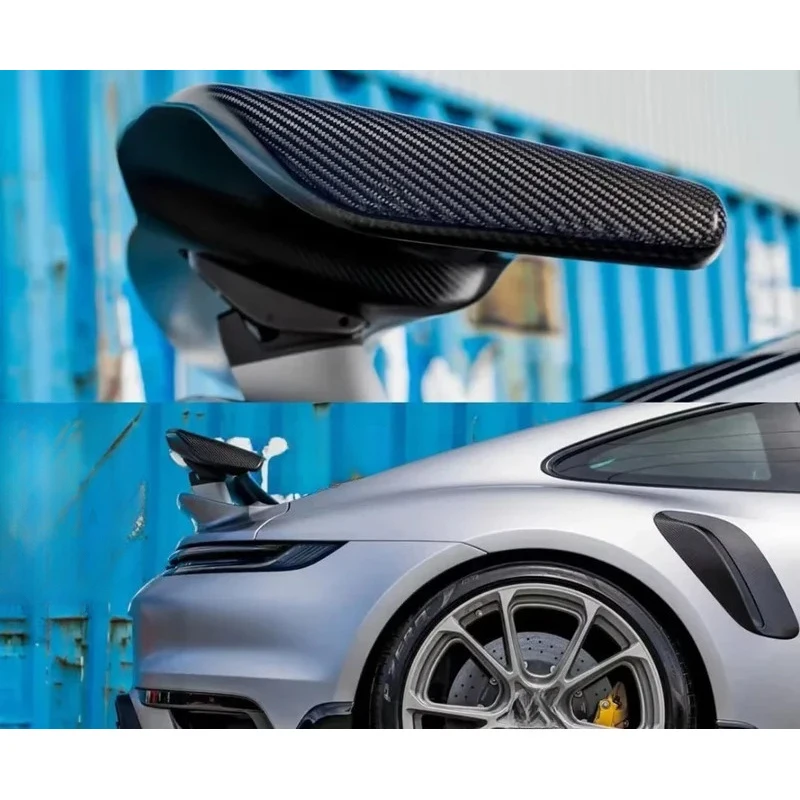 Premium Dry Carbon Fiber Rear Spoiler Tail Wing Exterior Mod Part For 911 992 Turbo S
Premium Dry Carbon Fiber Rear Spoiler Tail Wing Exterior Mod Part For 911 992 Turbo S