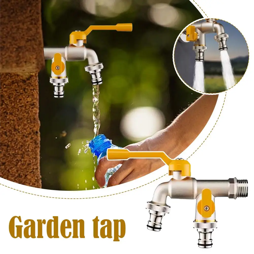 Латунный уличный кран-водоразборный с двумя выходами, морозостойкий, с высокой пропускной способностью, для сада, стандартное подключение для ирригации
Латунный уличный кран-водоразборный с двумя выходами, морозостойкий, с высокой пропускной способностью, для сада, стандартное подключение для ирригации