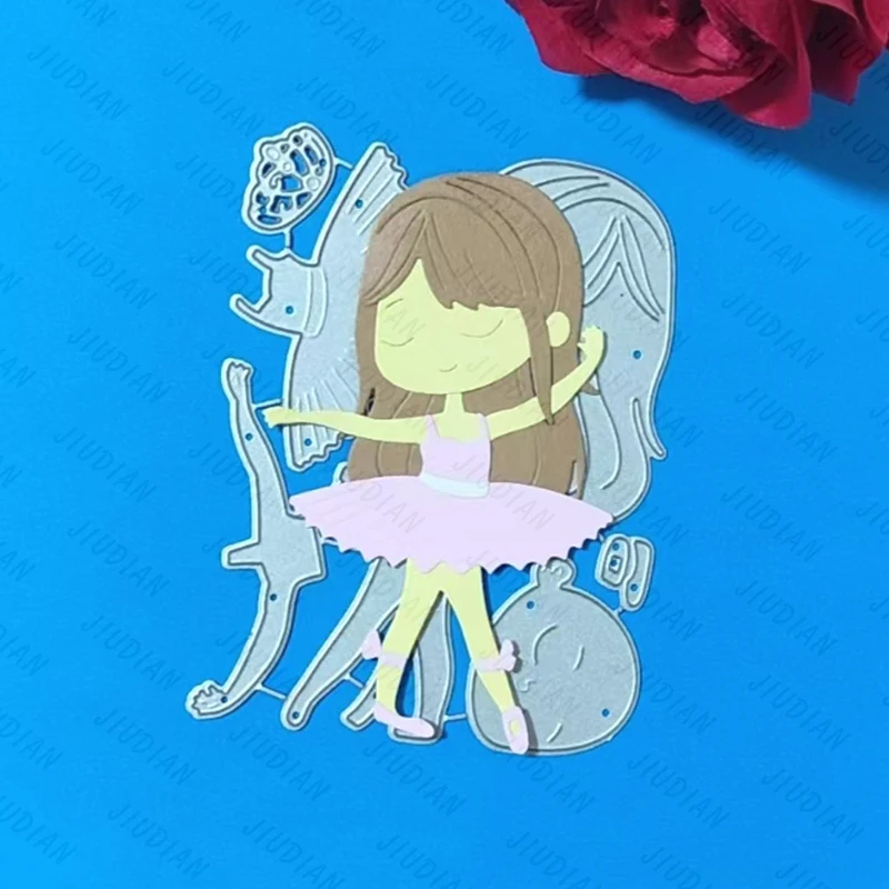 New Dancing Girl Metal Cutting Dies Scrapbooking For DIY Greeting Card Reliefs Craft Stamps Photo Album Embossing Dies
New Dancing Girl Metal Cutting Dies Scrapbooking For DIY Greeting Card Reliefs Craft Stamps Photo Album Embossing Dies