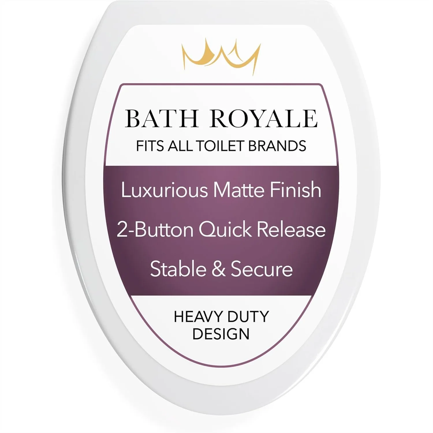 Heavy Duty Soft Close Toilet Seat Elongated Scratch Resistant Quick Release for Easy Cleaning
Heavy Duty Soft Close Toilet Seat Elongated Scratch Resistant Quick Release for Easy Cleaning