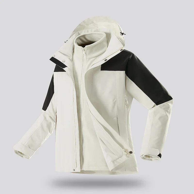 Men's Outdoor Jacket Detachable Hood Coat Waterproof Mountain Hiking Skiing Winter Fleece Skiing Suit Jackets Windbreaker Parkas
Men's Outdoor Jacket Detachable Hood Coat Waterproof Mountain Hiking Skiing Winter Fleece Skiing Suit Jackets Windbreaker Parkas