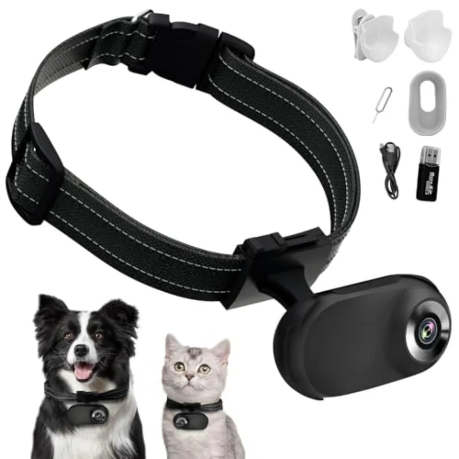 HD 1080P Cat Camera Collar with Video Record Wireless Mini Sport camSmall Action Cameras Body Camera for Pet Supplies/Stuff Out
HD 1080P Cat Camera Collar with Video Record Wireless Mini Sport camSmall Action Cameras Body Camera for Pet Supplies/Stuff Out