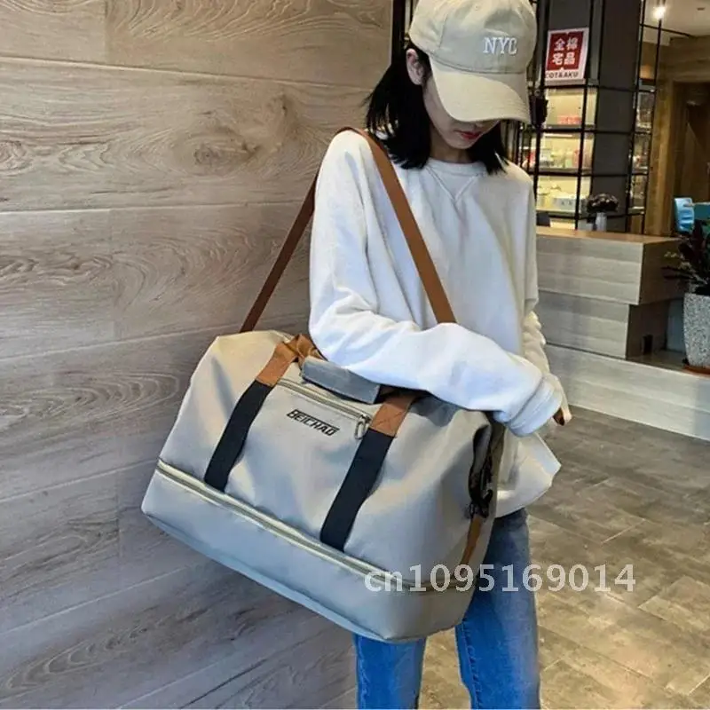 Travel Bag Male Female Large-Capacity Hand Luggage Bag Short-Distance Dry-Wet Package Separation Travel Sports Fitness
Travel Bag Male Female Large-Capacity Hand Luggage Bag Short-Distance Dry-Wet Package Separation Travel Sports Fitness