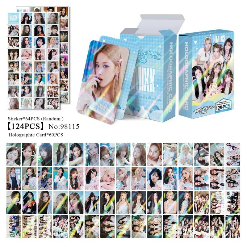 Cross-border exclusive supply, in-stock and hot-selling124ZhangNMIXXK-pop girl group laser flash card starKPOPPeripheralLOMOMini
Cross-border exclusive supply, in-stock and hot-selling124ZhangNMIXXK-pop girl group laser flash card starKPOPPeripheralLOMOMini