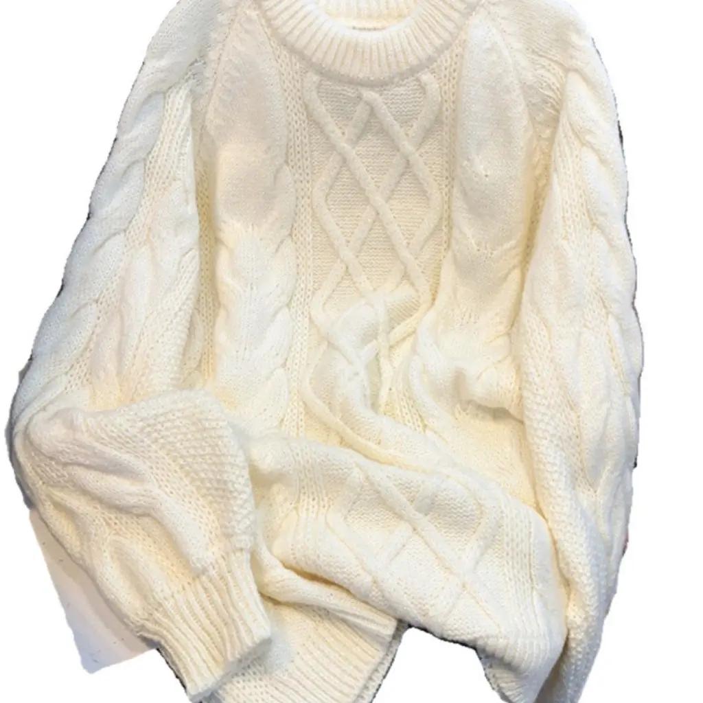 Women's Vintage Japanese Style Twist Sweater Autumn Winter Loose Thickened Mid-length Soft Waxy Knitted Top
Women's Vintage Japanese Style Twist Sweater Autumn Winter Loose Thickened Mid-length Soft Waxy Knitted Top