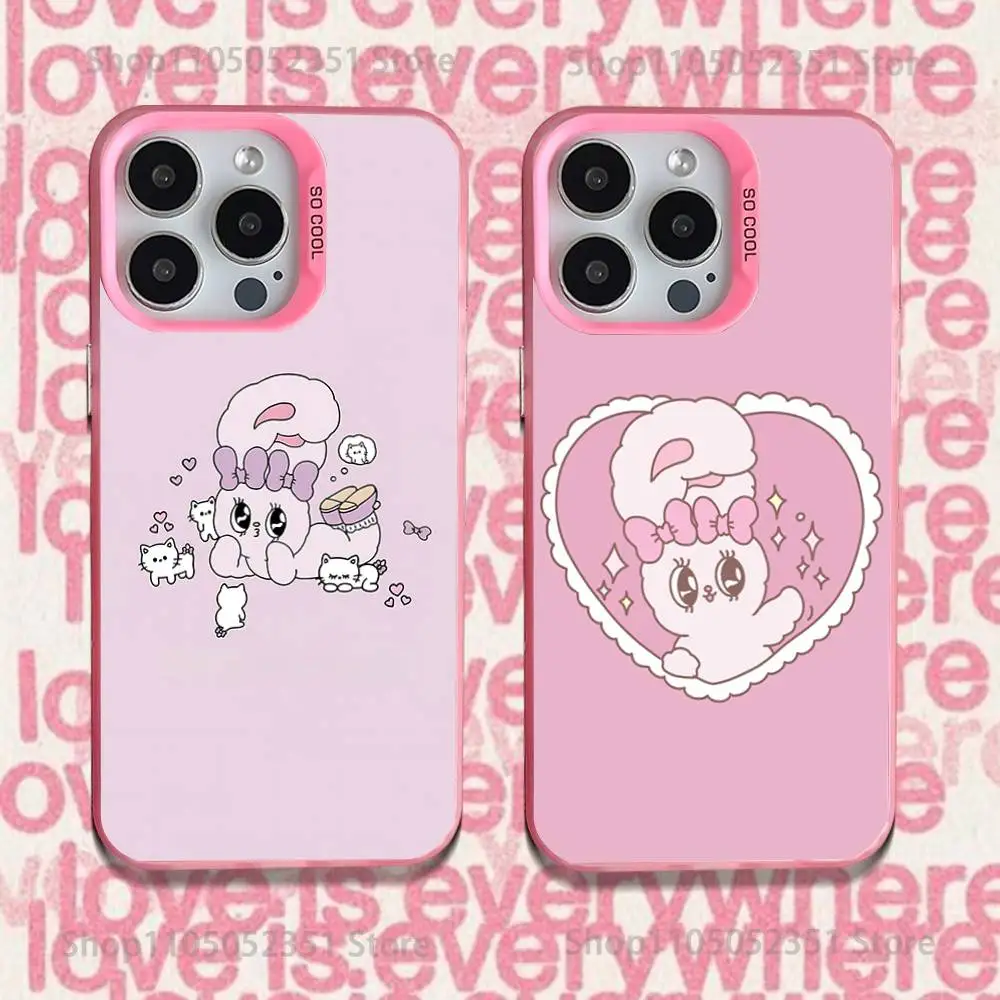 Cute E-Esther B-Bunny Phone Case For iPhone 16,15,14,13,12,11,Pro,XS,Max,Plus,Mini,SE Pink Candy Matte Shockproof Cover
Cute E-Esther B-Bunny Phone Case For iPhone 16,15,14,13,12,11,Pro,XS,Max,Plus,Mini,SE Pink Candy Matte Shockproof Cover