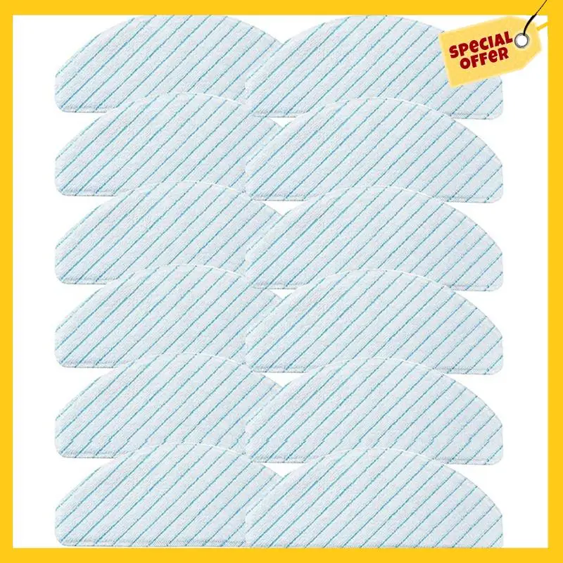 12Pcs Disposable Mopping Pads For Ecovacs T8/T8+/T8 AIVI/ N8/N8 Pro/N8 Pro+/T9/T9+ Vacuum Cleaner Accessories
12Pcs Disposable Mopping Pads For Ecovacs T8/T8+/T8 AIVI/ N8/N8 Pro/N8 Pro+/T9/T9+ Vacuum Cleaner Accessories