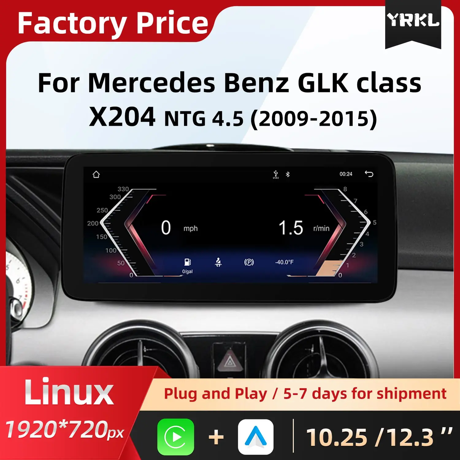 Linux For Mercedes Benz GLK X204 Car Radio BT Navigation Video Player Android Auto Wireless CarPlay Touch Screen Central Monitor
Linux For Mercedes Benz GLK X204 Car Radio BT Navigation Video Player Android Auto Wireless CarPlay Touch Screen Central Monitor
