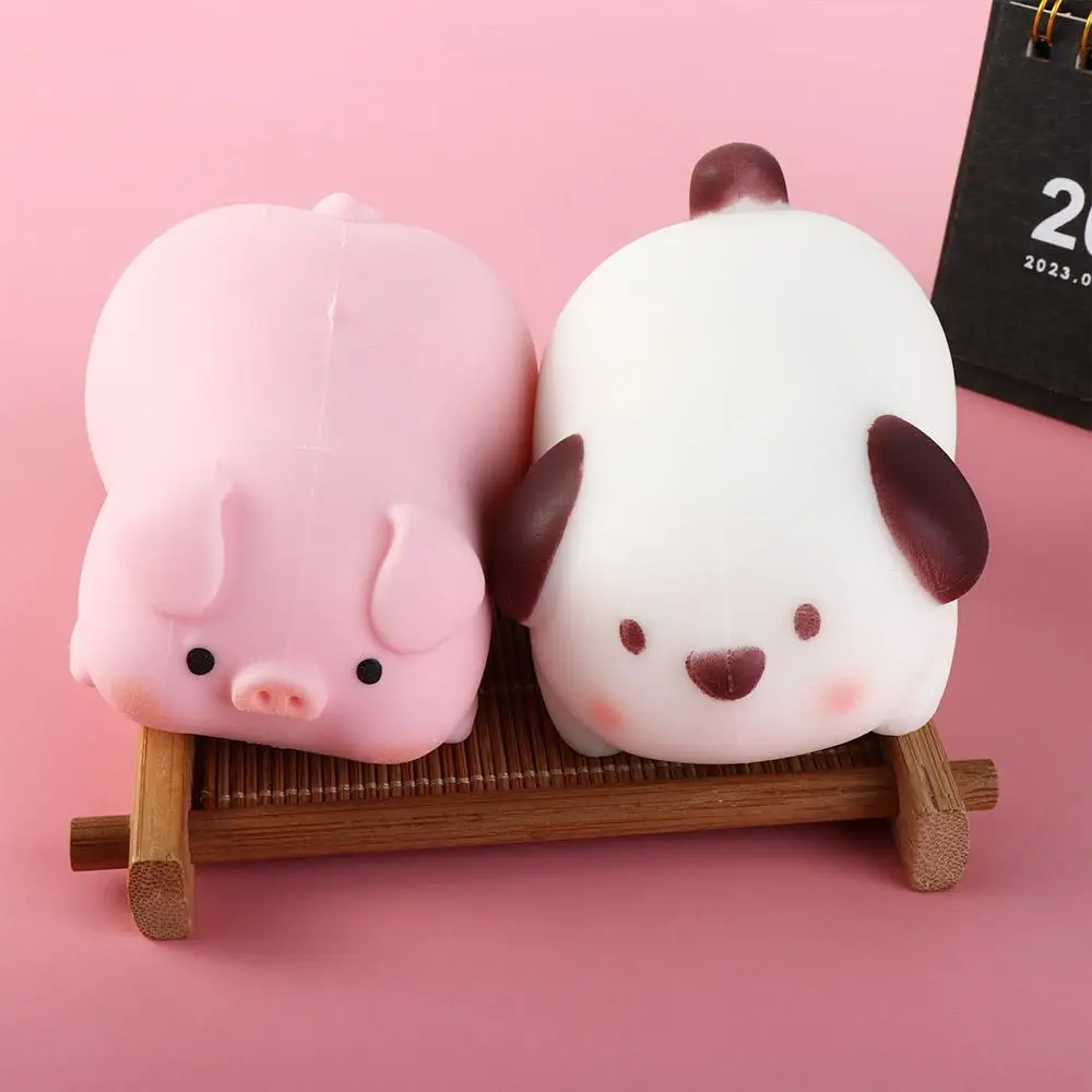 Slow Rebound Squeeze Pig Dog Toy Comfortable Touch Pig/Dog Slow Rebound Rising Animal Toy Durable Funny Stress Vent Toys
Slow Rebound Squeeze Pig Dog Toy Comfortable Touch Pig/Dog Slow Rebound Rising Animal Toy Durable Funny Stress Vent Toys