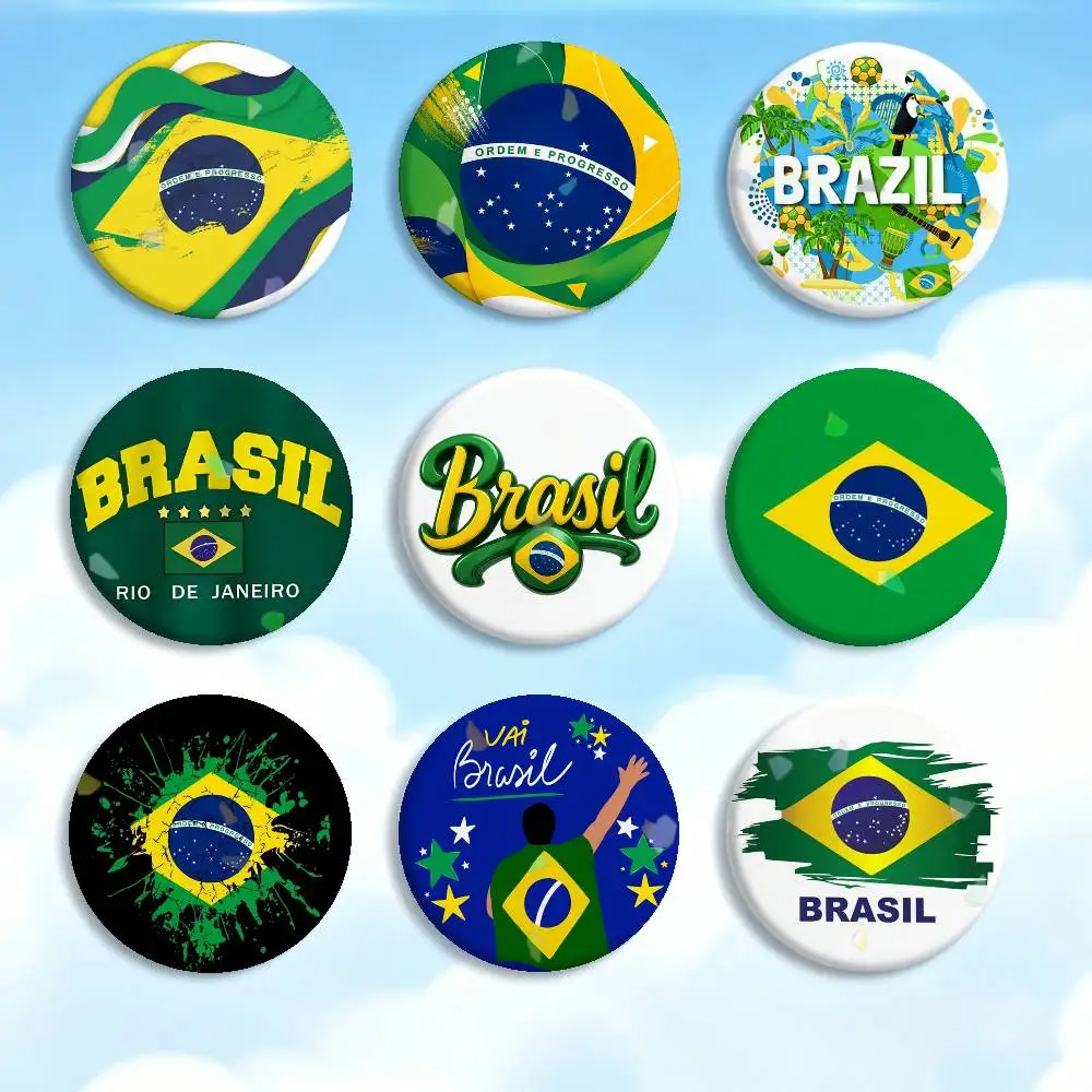 COOL Flag of B-Brazil Badges Creative Tinplate Button PinsBrooch Badge Clothes Backpack
COOL Flag of B-Brazil Badges Creative Tinplate Button PinsBrooch Badge Clothes Backpack