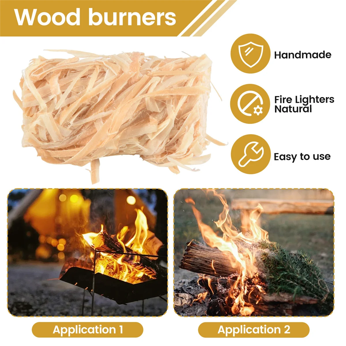 Fire lighter Natural Firelighters for Wood Burners Fire Firelighter for Stove Bbq CookingNatural Wood Wool
Fire lighter Natural Firelighters for Wood Burners Fire Firelighter for Stove Bbq CookingNatural Wood Wool