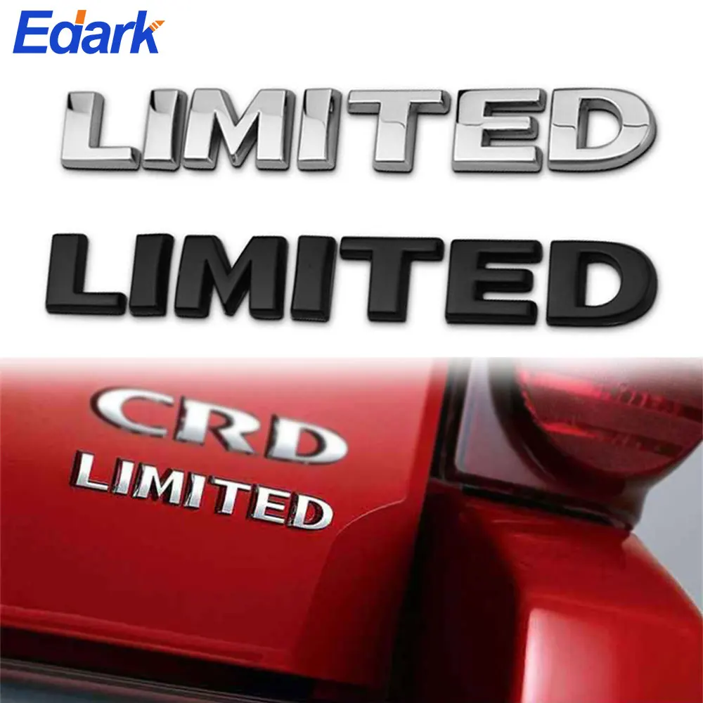 1 PCS Fashion Car 3D Metal Chrome Black Badge Sticker Luxury LIMITED Edition Letter Emblem Logol Fit for Toyota Highlander New
1 PCS Fashion Car 3D Metal Chrome Black Badge Sticker Luxury LIMITED Edition Letter Emblem Logol Fit for Toyota Highlander New