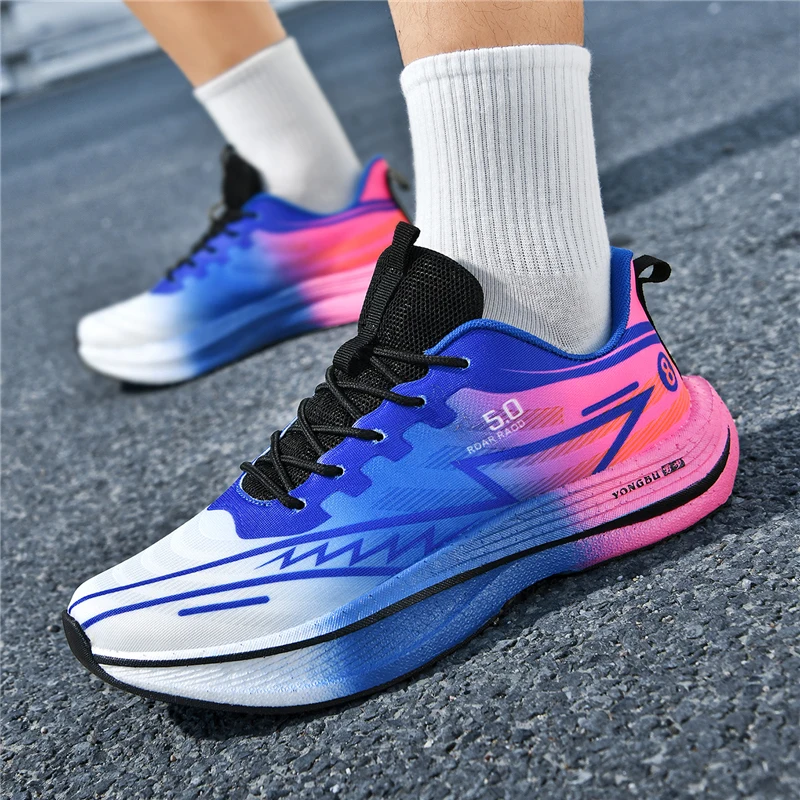 Comfortable Daily Sneakers Men Carbon Board Breathable Lightweight Women's Nonskid Athletic Running Shoes
Comfortable Daily Sneakers Men Carbon Board Breathable Lightweight Women's Nonskid Athletic Running Shoes