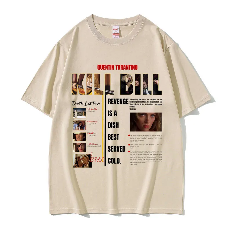 Famous Director Quentin Tarantino Movie Kill Bill Graphic T-shirt Men Women Fashion Casual Vintage T Shirts Streetwear Unisex
Famous Director Quentin Tarantino Movie Kill Bill Graphic T-shirt Men Women Fashion Casual Vintage T Shirts Streetwear Unisex