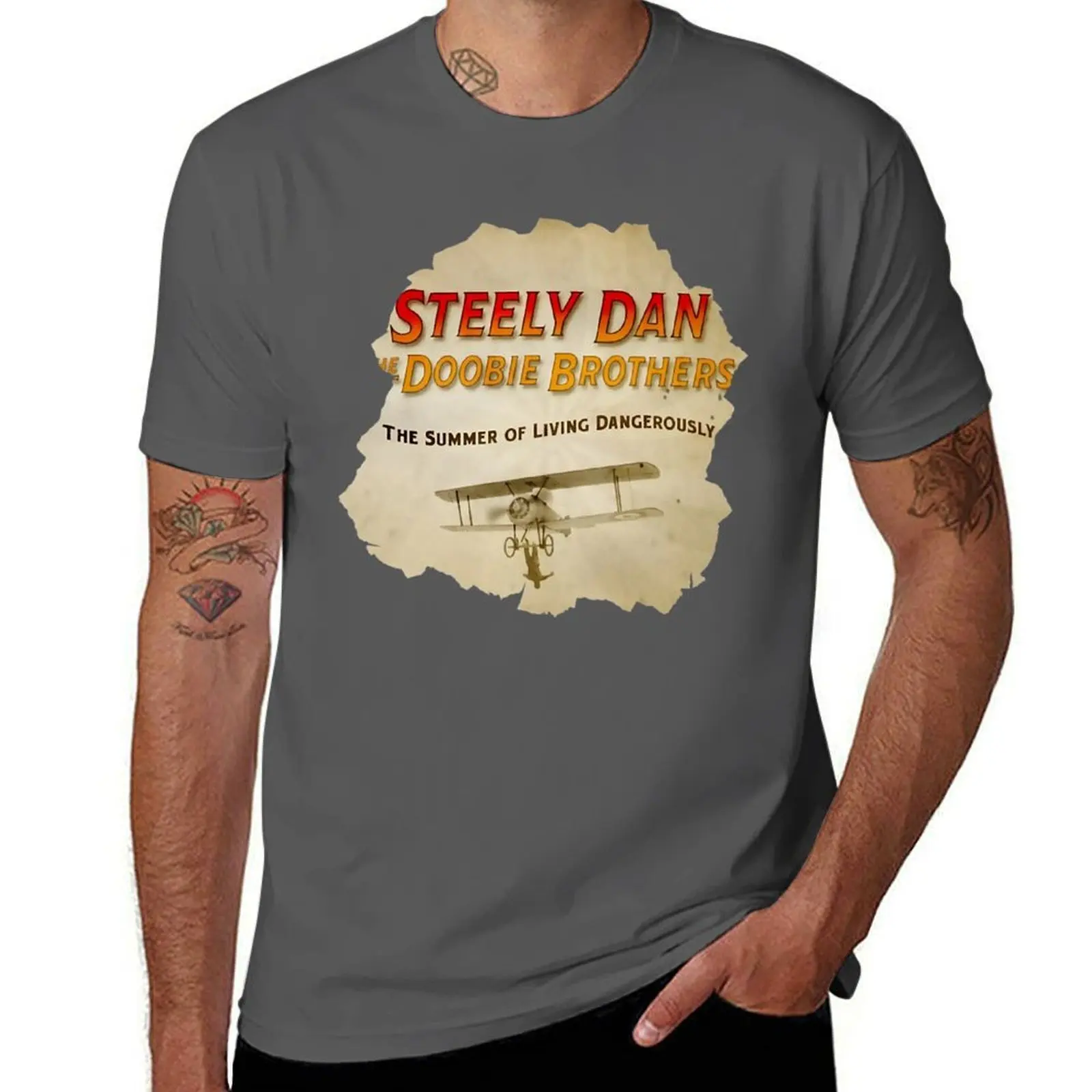 Steely band Dan The Doobie Brothers T-Shirt cotton t shirts man 100% man t shirt heavy cotton T-Shirt
Steely band Dan The Doobie Brothers T-Shirt cotton t shirts man 100% man t shirt heavy cotton T-Shirt