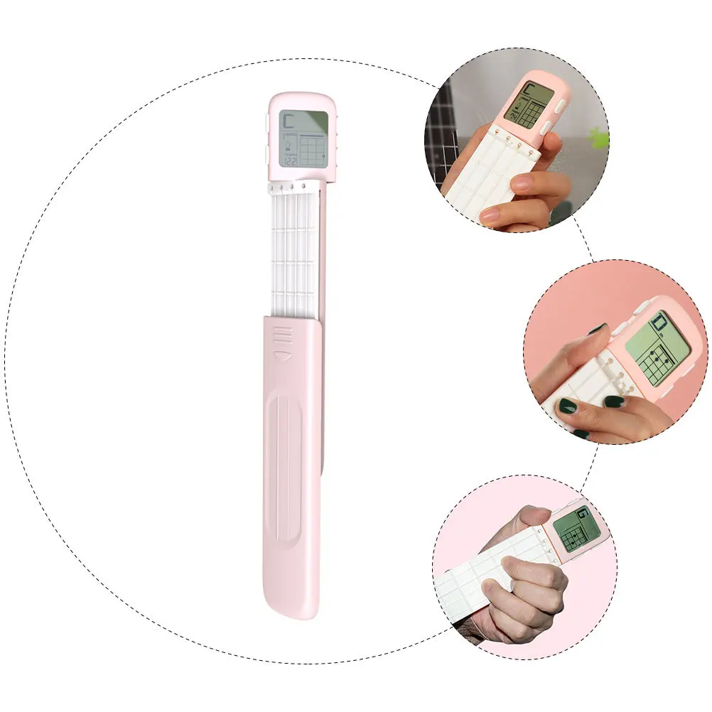 1 pc Ukulele Chord Practice Tool Portable Abs Display Screen For Beginners Chord Training Device Ukulele Learning Supplies