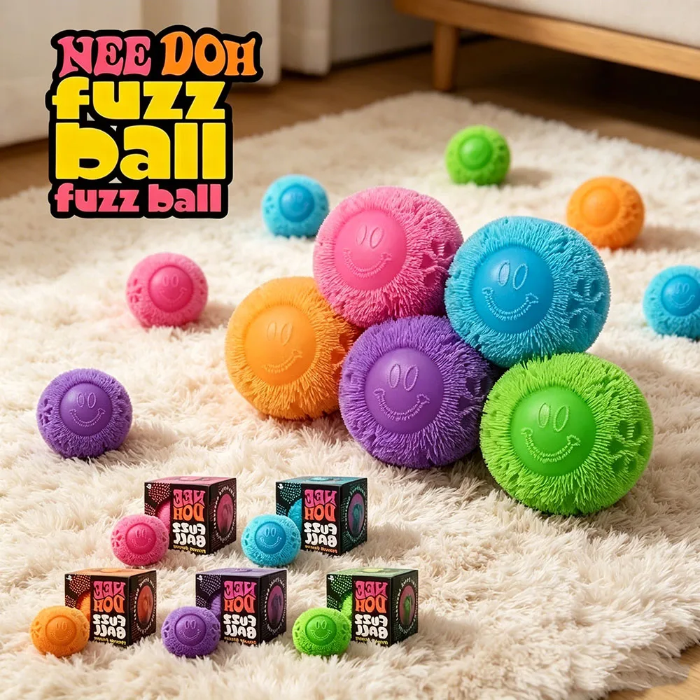 Schylling NeeDoh Fuzz Ball Stress Ball Blind Box Soft Fluffy Squeeze Toys Anti-Anxiety Squishy Ball Portable Relaxing Gift
Schylling NeeDoh Fuzz Ball Stress Ball Blind Box Soft Fluffy Squeeze Toys Anti-Anxiety Squishy Ball Portable Relaxing Gift
