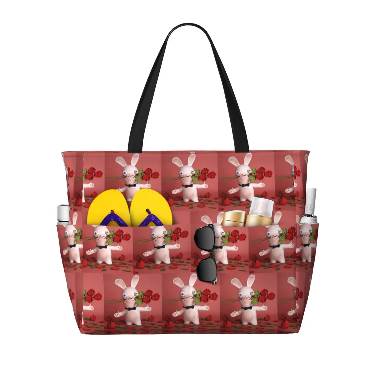 Raving Rabbits St-Valentin Beach Tote Bag Sport Gym Yoga Duffle Large Tote Bag Women Travel Bag Fitness bag
Raving Rabbits St-Valentin Beach Tote Bag Sport Gym Yoga Duffle Large Tote Bag Women Travel Bag Fitness bag