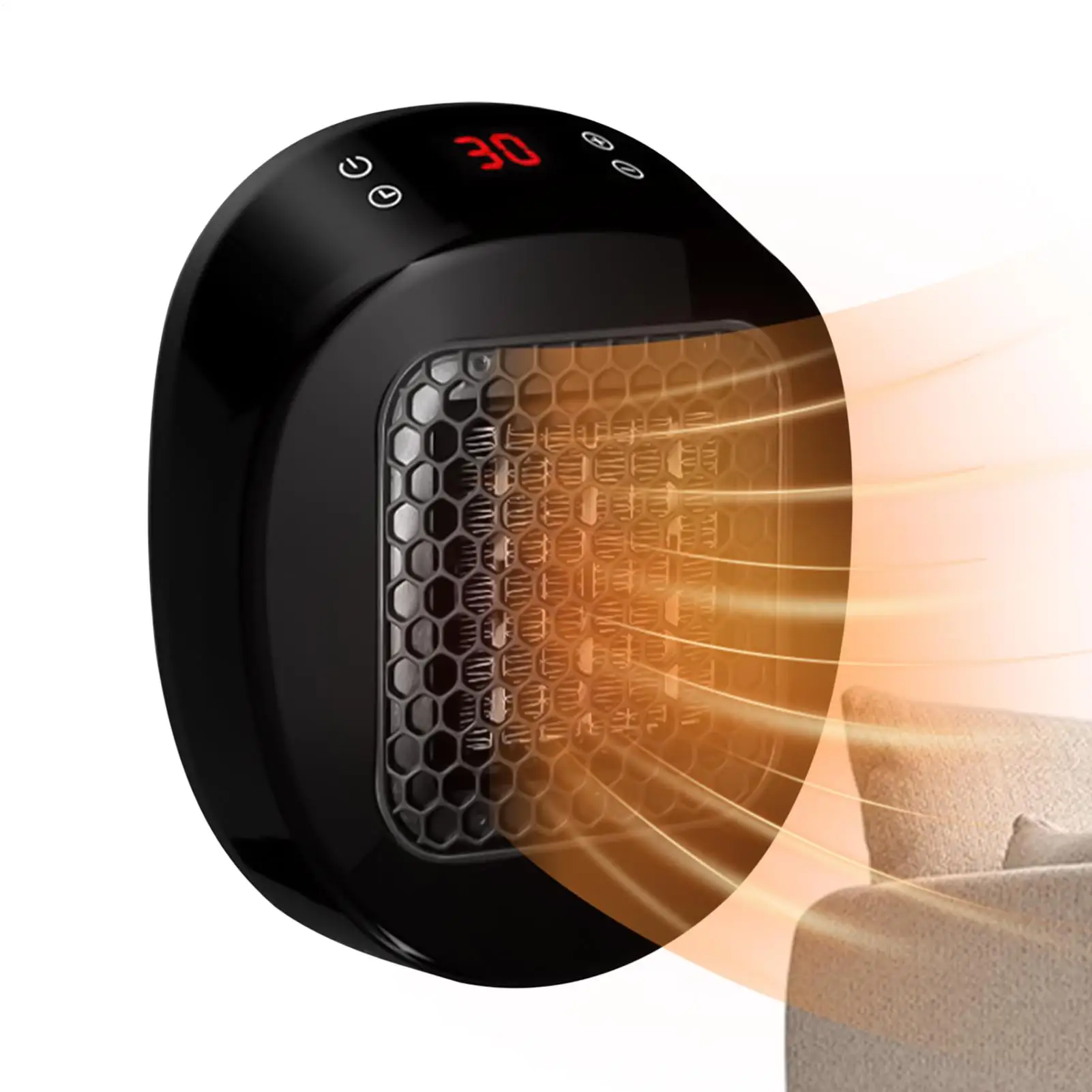 Небольшой обогреватель, подключаемый светодиодный дисплей, тепловентилятор с дистанционным управлением, быстрый нагрев, вентилятор, обогреватели для ванной комнаты, спальни, дома, общежития
Небольшой обогреватель, подключаемый светодиодный дисплей, тепловентилятор с дистанционным управлением, быстрый нагрев, вентилятор, обогреватели для ванной комнаты, спальни, дома, общежития