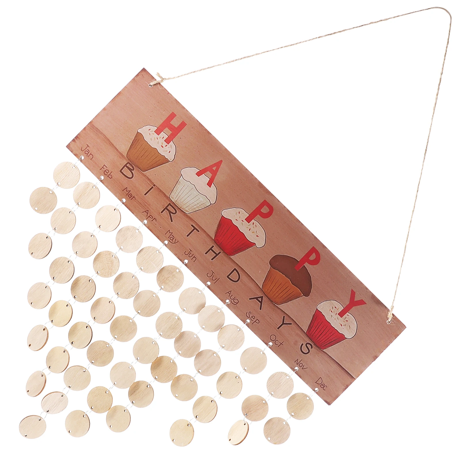 50pcs Creative Wooden Hanging Calendar Diy Colorful Birthday Letters Home Decoration Festival Gift With 50 Slices Rope Board
50pcs Creative Wooden Hanging Calendar Diy Colorful Birthday Letters Home Decoration Festival Gift With 50 Slices Rope Board
