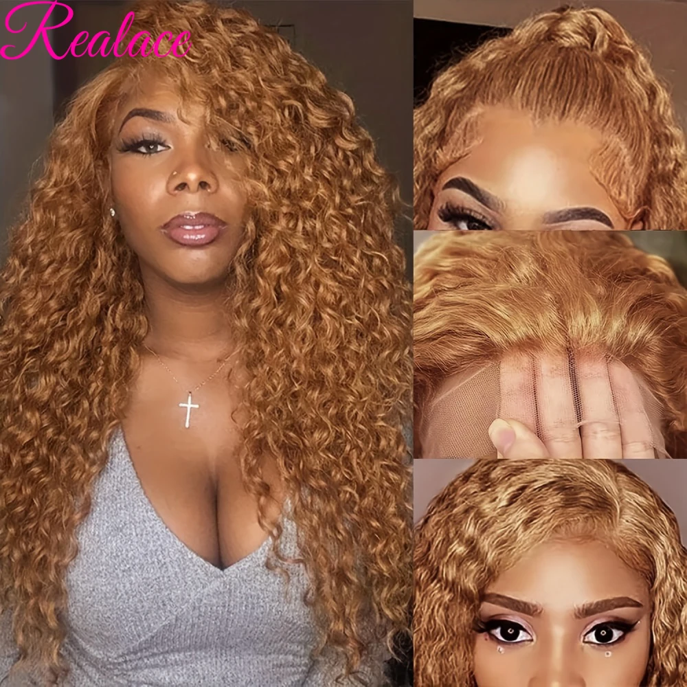 Realace Honey Blonde Human Hair Wig Curly Wigs 13x6 Hd Lace Frontal Wig Water Wave Deep Wave Frontal Wig 36 Inch Human Hair Wigs
Realace Honey Blonde Human Hair Wig Curly Wigs 13x6 Hd Lace Frontal Wig Water Wave Deep Wave Frontal Wig 36 Inch Human Hair Wigs