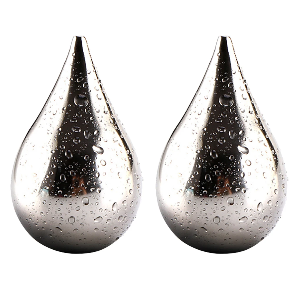 2pcs Stainless Steel Stones Easy Clean Chill Drinks Whisky Vodka Liqueurs Beer Ice Cubes Metal Stones Gifts
2pcs Stainless Steel Stones Easy Clean Chill Drinks Whisky Vodka Liqueurs Beer Ice Cubes Metal Stones Gifts