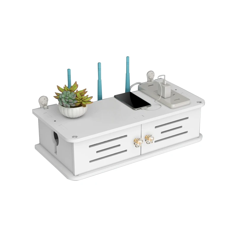 Wifi Router Storage Box Cable Holder Wall Mounted Support Shelf for Home Bedroom Office Phone Charging Cables F1CC
Wifi Router Storage Box Cable Holder Wall Mounted Support Shelf for Home Bedroom Office Phone Charging Cables F1CC