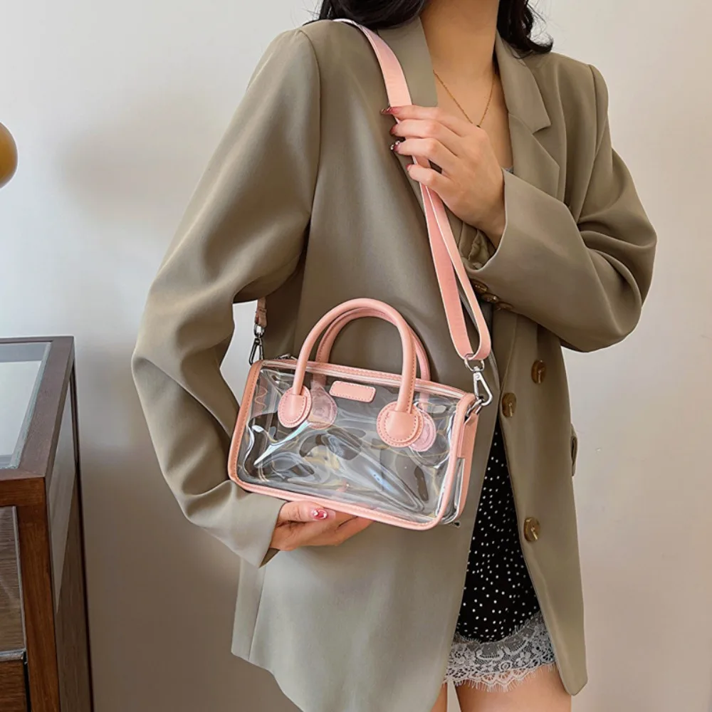 Casual Transparent Shoulder Bag Large-Capacity Waterproof Phone Bag Adjustable Strap Crossbody Bag Songkran Festival
Casual Transparent Shoulder Bag Large-Capacity Waterproof Phone Bag Adjustable Strap Crossbody Bag Songkran Festival