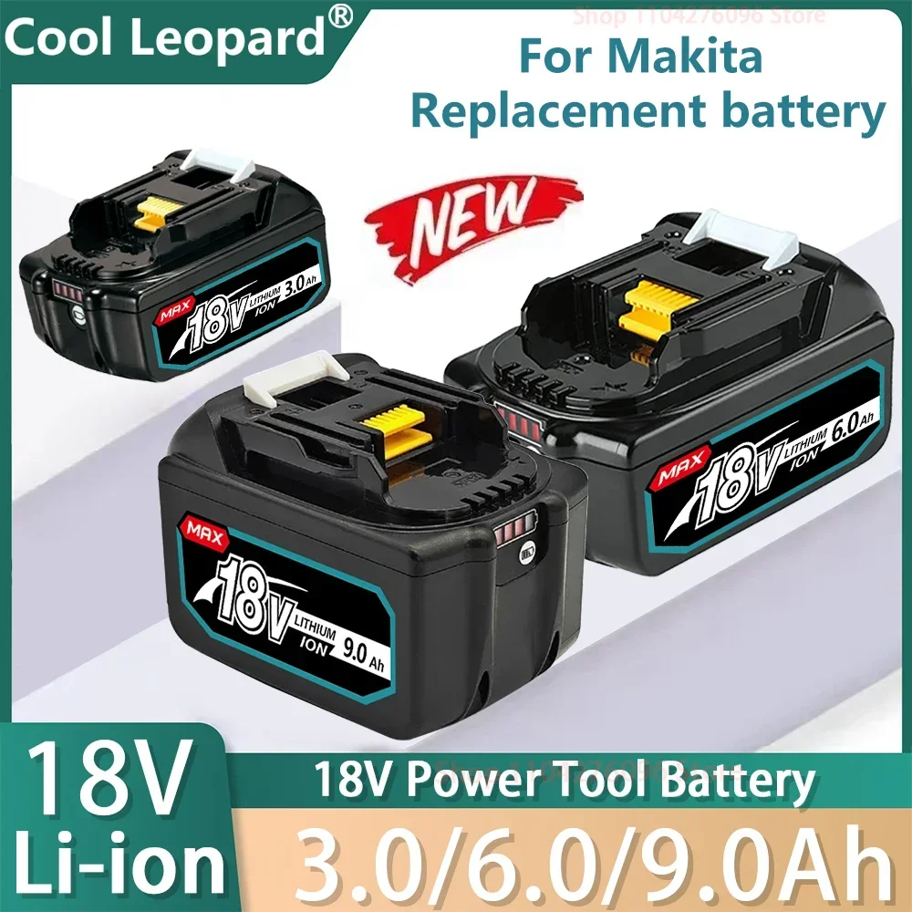 Genuine For Makita 18v Battery 9Ah BL1850B Li-ion Replacement for makita 18v 6Ah Battery BL1860B BL1860 BL1840B BL1830B series
Genuine For Makita 18v Battery 9Ah BL1850B Li-ion Replacement for makita 18v 6Ah Battery BL1860B BL1860 BL1840B BL1830B series