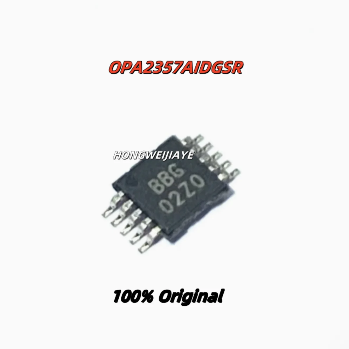 5PCS 100% New OPA2357AIDGSR BBG MSOP-10 Brand New Original Chips ic
5PCS 100% New OPA2357AIDGSR BBG MSOP-10 Brand New Original Chips ic