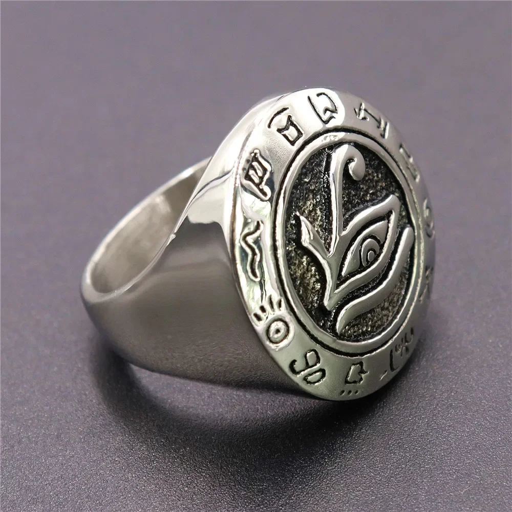 Vintage Personalized Round Horus Stainless Steel Men's and Women's Ring Size 7-15
Vintage Personalized Round Horus Stainless Steel Men's and Women's Ring Size 7-15