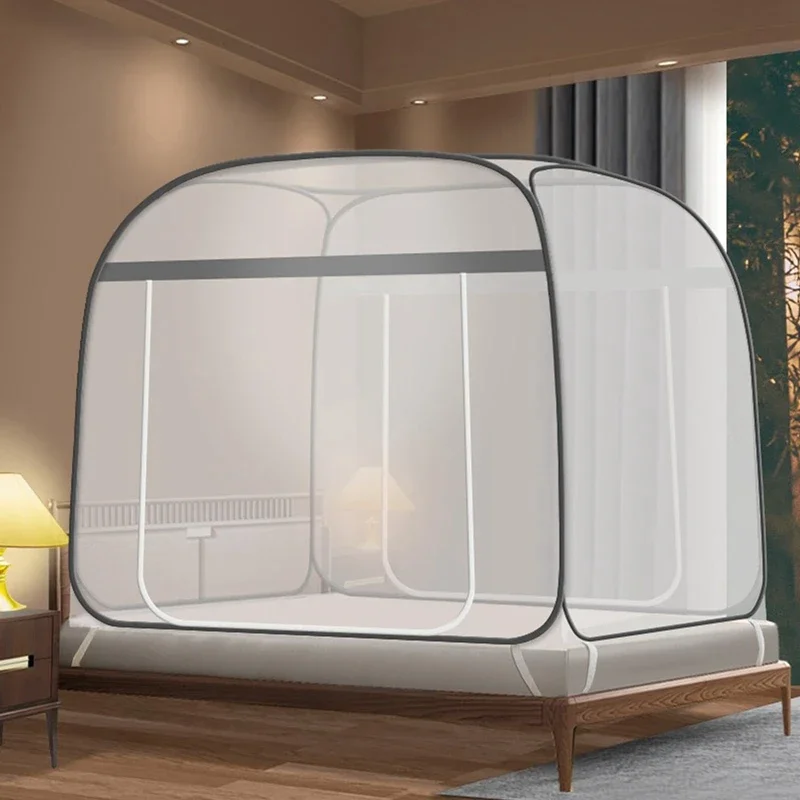 1PC Foldable Household Mosquitoes Net Without Installation Of The Whole Bottom Single Door For Bed Mosquitoes Net
1PC Foldable Household Mosquitoes Net Without Installation Of The Whole Bottom Single Door For Bed Mosquitoes Net