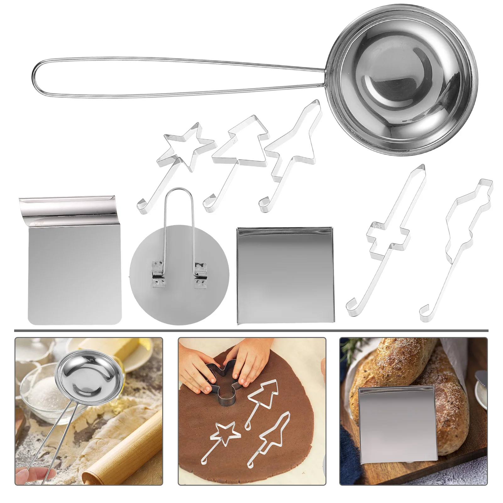 9 Pieces Cookie Molds Stainless Steel C y DIY Tools Baking Supplies Metal Cookie Cutters For Home Sugar Biscuit Recipes Fondant
9 Pieces Cookie Molds Stainless Steel C y DIY Tools Baking Supplies Metal Cookie Cutters For Home Sugar Biscuit Recipes Fondant