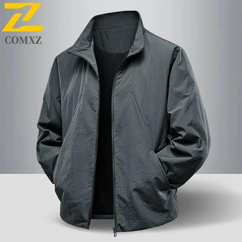 EiAO Jacket Nylon Work Spring Autumn Waterproof Windproof Stretch Outdoor Coat for Hiking Camping Fishing Stand Collar 2025
EiAO Jacket Nylon Work Spring Autumn Waterproof Windproof Stretch Outdoor Coat for Hiking Camping Fishing Stand Collar 2025