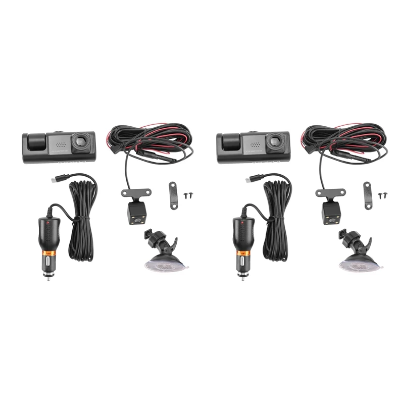 2X 3 Camera Lens Car DVR 3-Channel Dash Cam HD 1080P Front And Rear Inside Dashcam Video Recorder Night Vision
2X 3 Camera Lens Car DVR 3-Channel Dash Cam HD 1080P Front And Rear Inside Dashcam Video Recorder Night Vision