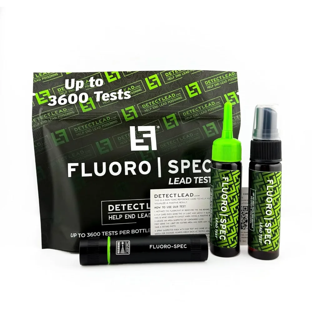 Instant Lead Test Kit for Home Use 3600 Tests Paint Ceramics Toys Detect Lead Safe Your Home
Instant Lead Test Kit for Home Use 3600 Tests Paint Ceramics Toys Detect Lead Safe Your Home