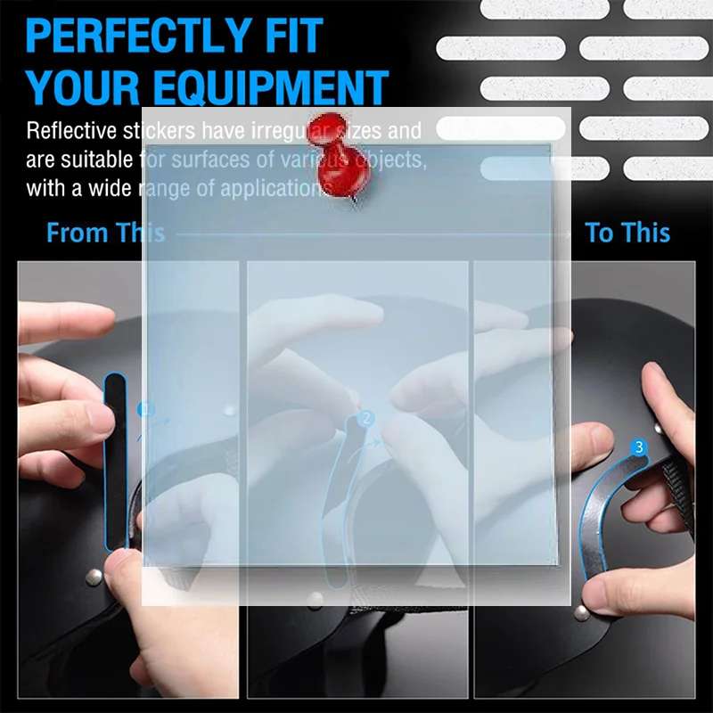 Светоотражающие наклейки для шлемов, самоклеящаяся светоотражающая лента для шлемов, велосипеда, мотоцикла, скутера, велосипедные аксессуары
Светоотражающие наклейки для шлемов, самоклеящаяся светоотражающая лента для шлемов, велосипеда, мотоцикла, скутера, велосипедные аксессуары