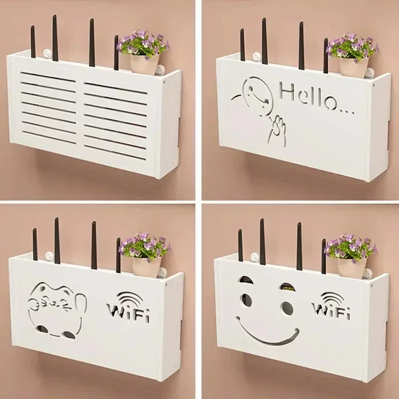 Wall Mounted Wifi Router for Living Room Routers Bracket Organizer Wireless Storage Box Decoration Cable Power Boxs
Wall Mounted Wifi Router for Living Room Routers Bracket Organizer Wireless Storage Box Decoration Cable Power Boxs