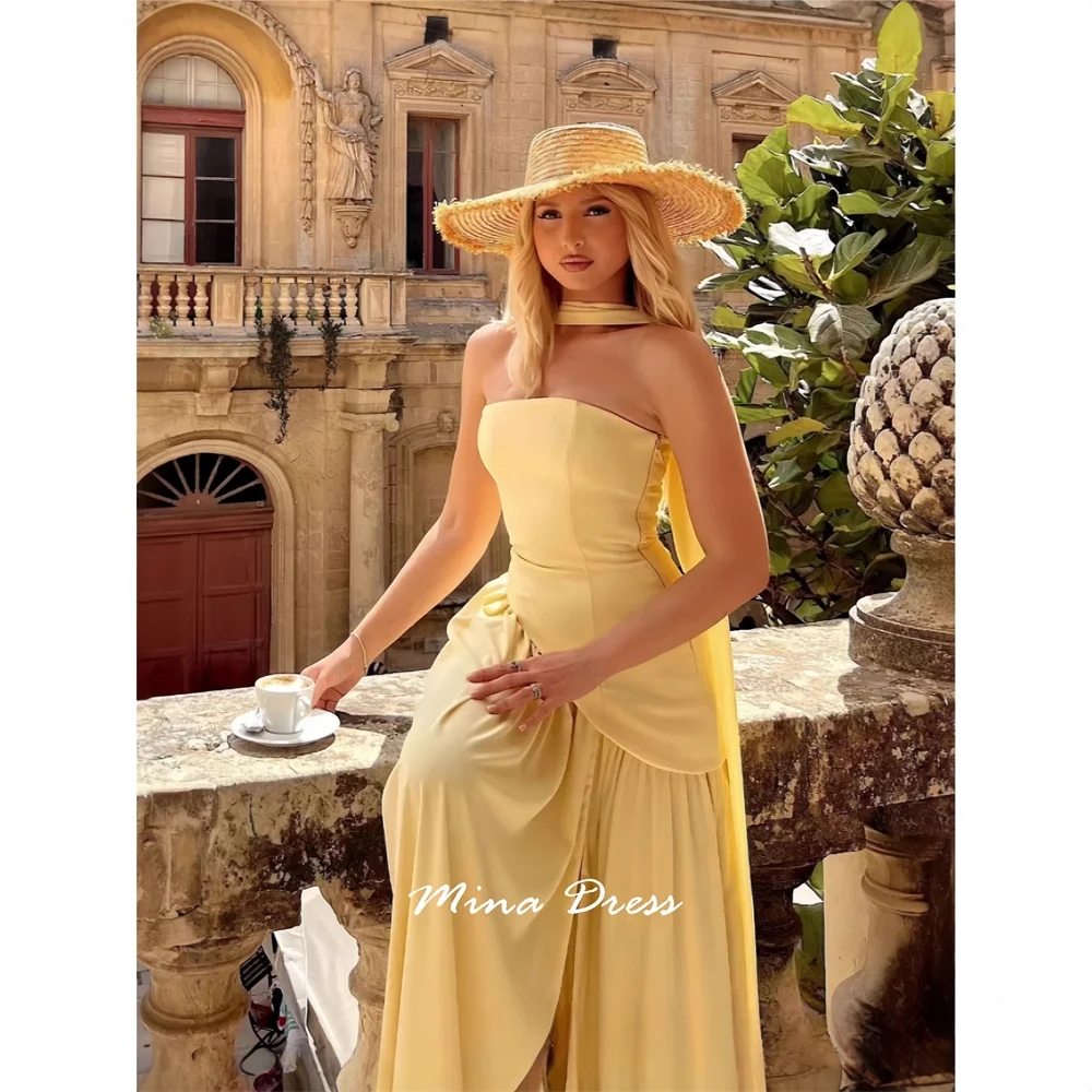 Mina Customized Women Evening Dress Luxury 2025 Sleeveless. Tulle A Character Formal Dresses for Special Occasions Ballgown Prom
Mina Customized Women Evening Dress Luxury 2025 Sleeveless. Tulle A Character Formal Dresses for Special Occasions Ballgown Prom