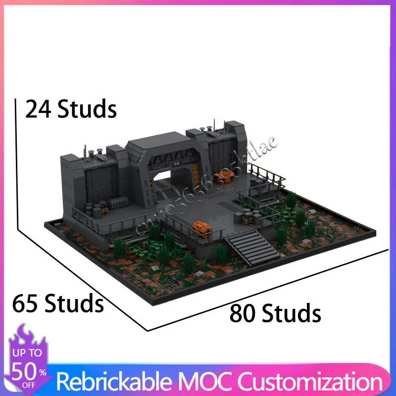 3490 PCS MOC Southwest Bunker Fortress Entrance Building Block Technology Model Diy Educational Surprise Toys Kid Christmas Gift
3490 PCS MOC Southwest Bunker Fortress Entrance Building Block Technology Model Diy Educational Surprise Toys Kid Christmas Gift
