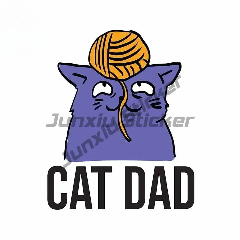 Cat Dad Pet Car Stickers Personality Woolen Ball Motorcycle Decal Creative Refrigerator Car Styling
Cat Dad Pet Car Stickers Personality Woolen Ball Motorcycle Decal Creative Refrigerator Car Styling