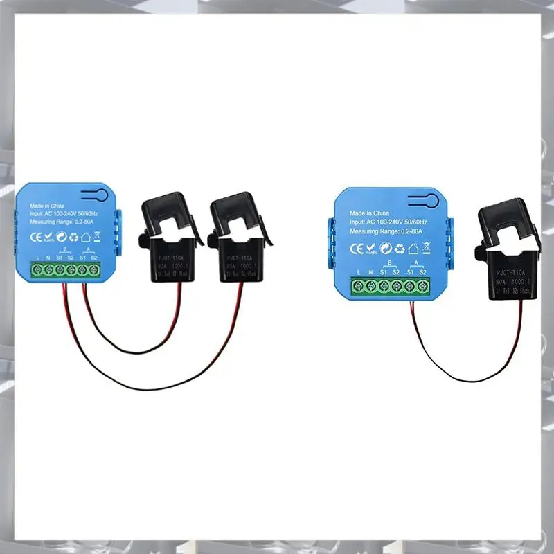 Hot Selling-Tuya WIFI Smart Energy Meter Bidirectional With Transformer Clamp App Monitor Power 80A Support Alarm,Tuya WIFI Smar
Hot Selling-Tuya WIFI Smart Energy Meter Bidirectional With Transformer Clamp App Monitor Power 80A Support Alarm,Tuya WIFI Smar