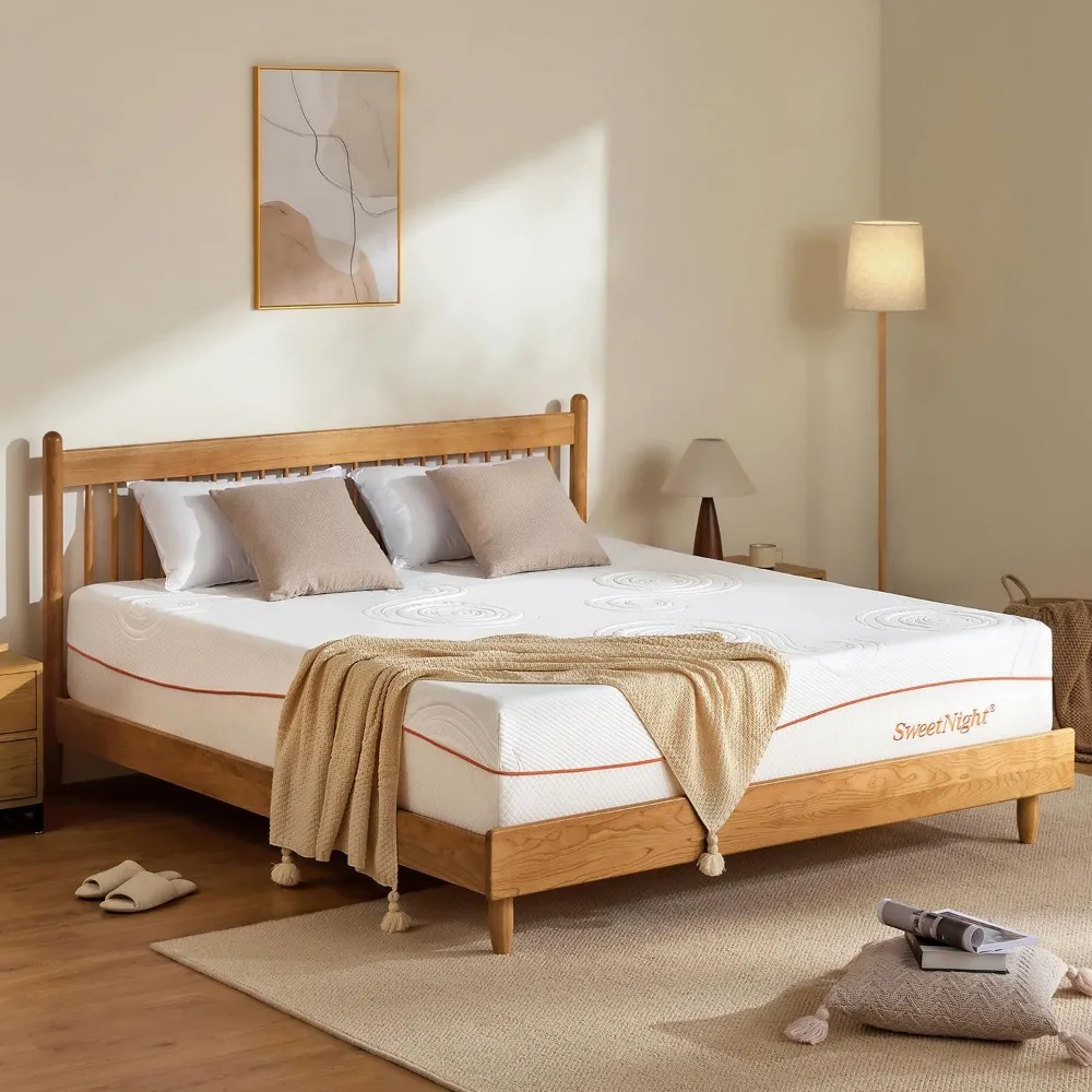 Sweetnight Queen Mattress, 12 Inch Queen Memory Foam Mattress for Pressure Relief, Plush Queen Size Mattress in A Box
Sweetnight Queen Mattress, 12 Inch Queen Memory Foam Mattress for Pressure Relief, Plush Queen Size Mattress in A Box