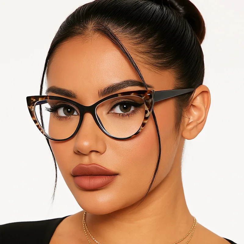 Women's new plug-in spring leg glasses fashionable cat eye anti blue light glasses frame fashionable trendy flat light glasses
Women's new plug-in spring leg glasses fashionable cat eye anti blue light glasses frame fashionable trendy flat light glasses