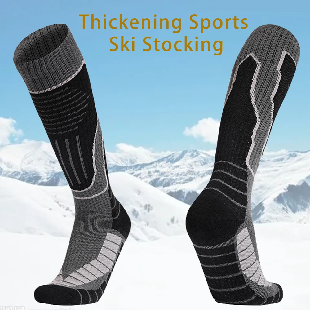 1 Pair Professional Men Cotton Ski Socks Outdoor Sports Thickened Terry Keep Warm Knee High Long Skiing Snowboard Hiking Socks
1 Pair Professional Men Cotton Ski Socks Outdoor Sports Thickened Terry Keep Warm Knee High Long Skiing Snowboard Hiking Socks